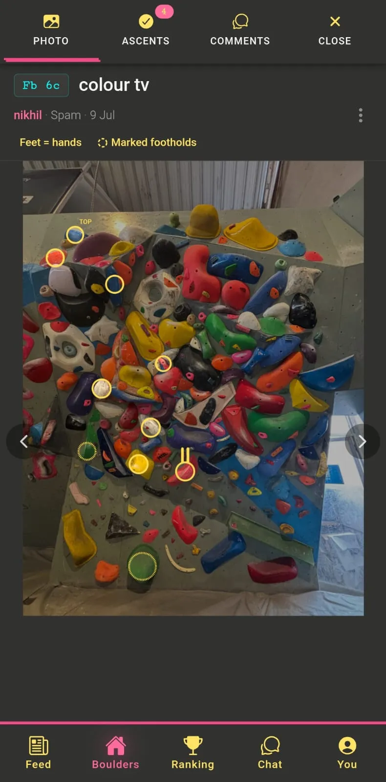 6c route named colour TV