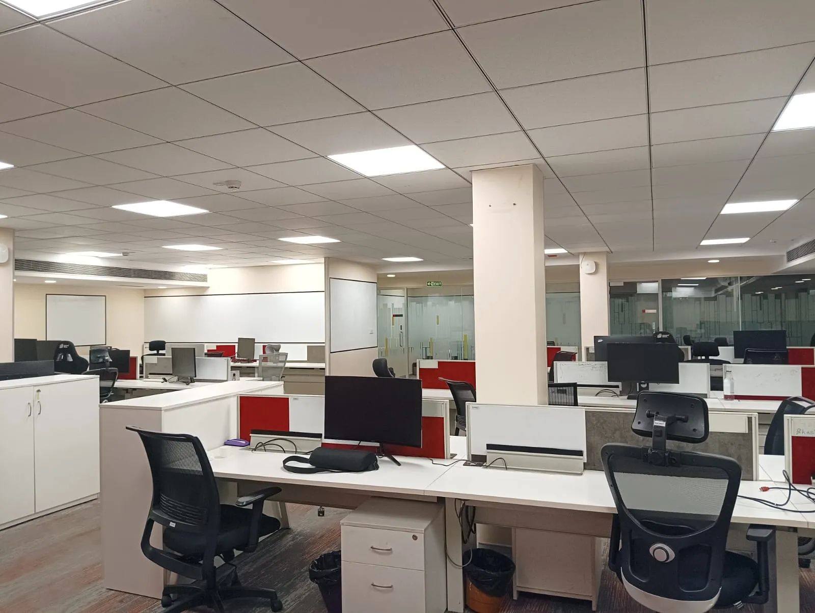 Empty office at 23:00