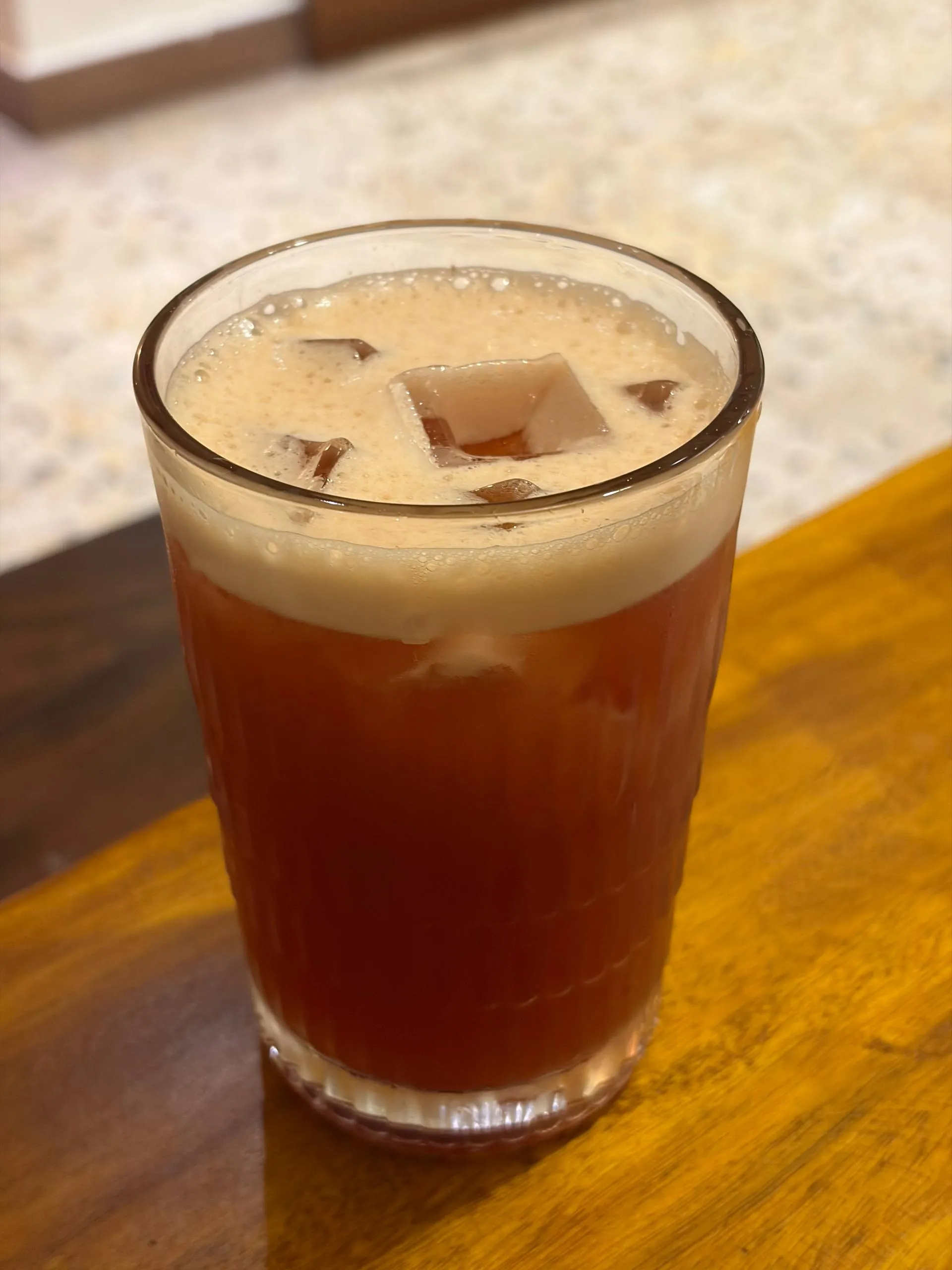 strawberry earl grey drink