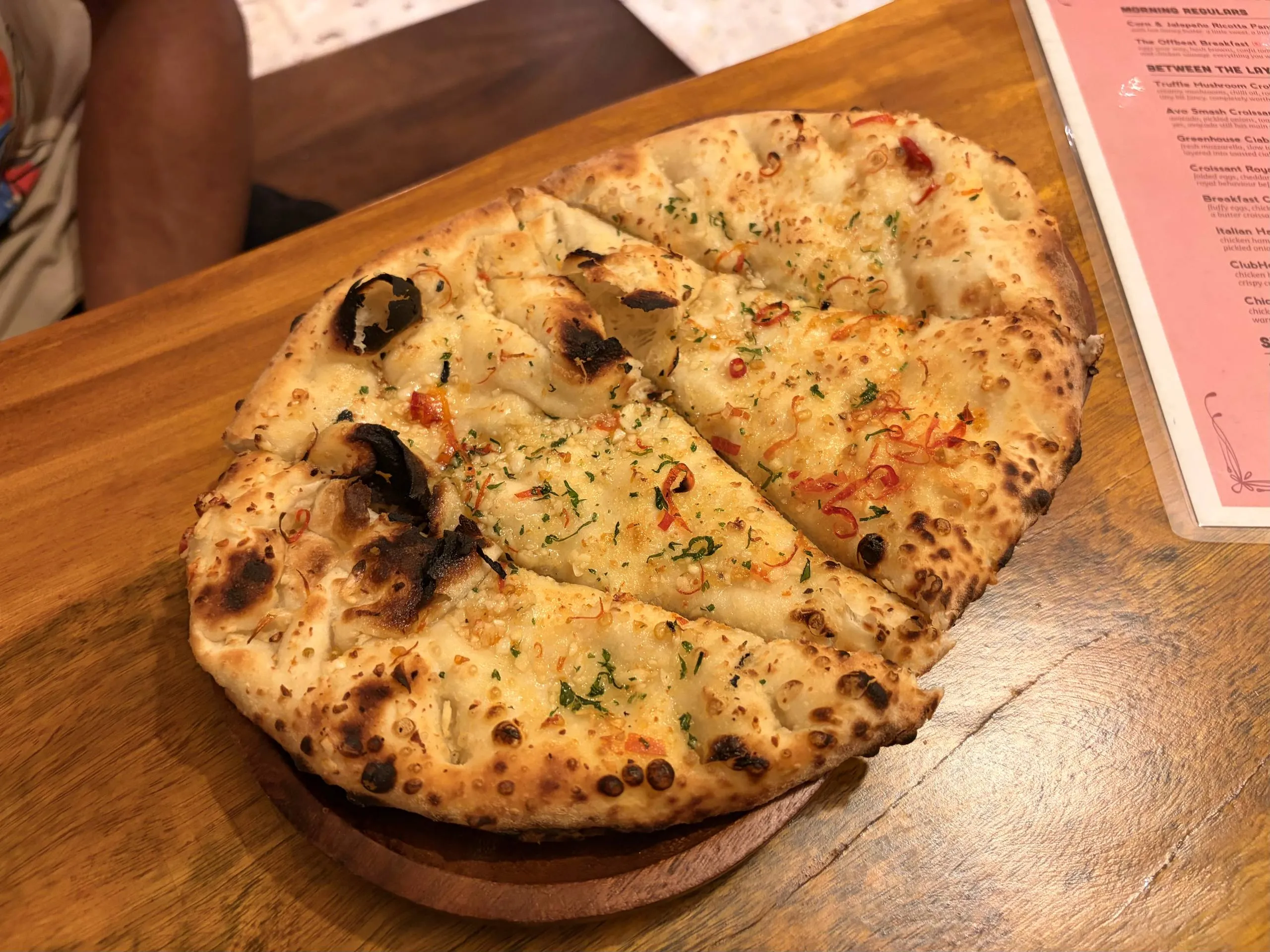 cheese garlic bread